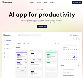 Nettsidebygger mal 1